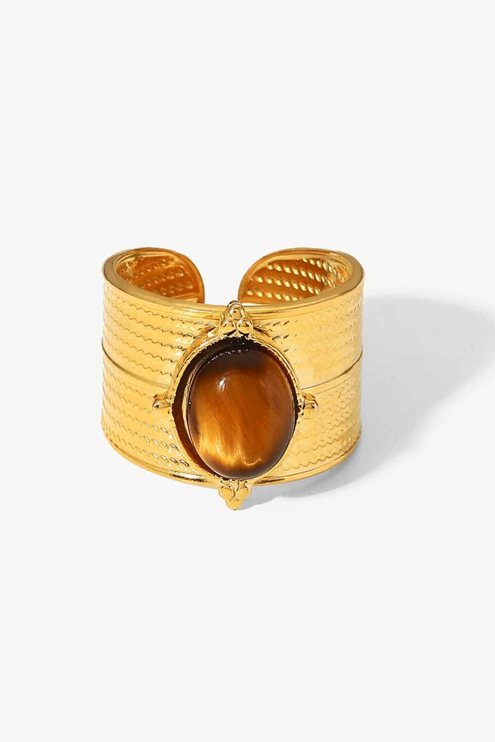 Guld Bred Åben Ring