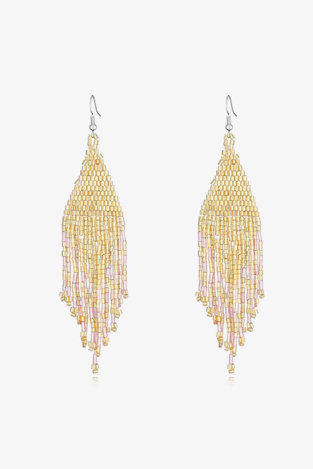 Beaded Drop Earrings