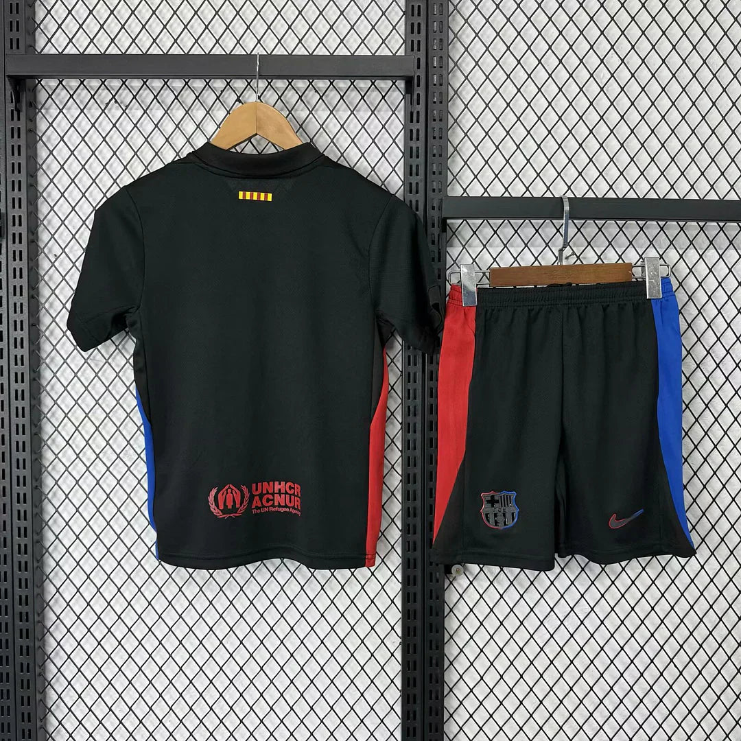 Kit da calcio per bambini FC Barcelona × Travis Scott Home