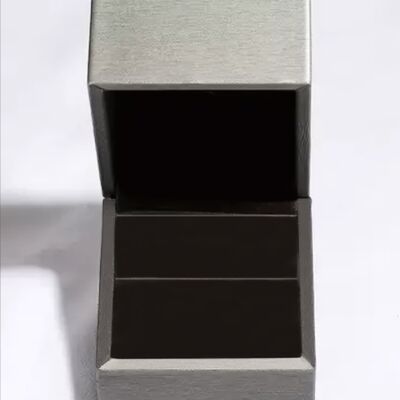 Zircon Sølv Huggie Øreringe