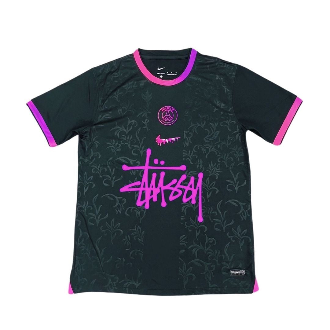 Stussy PSG Parigi Camicia Nera