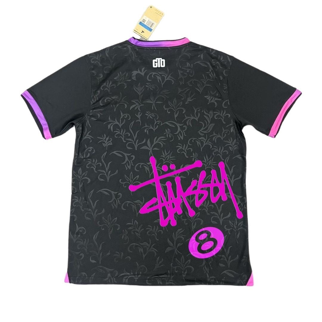 Stussy PSG Parigi Camicia Nera