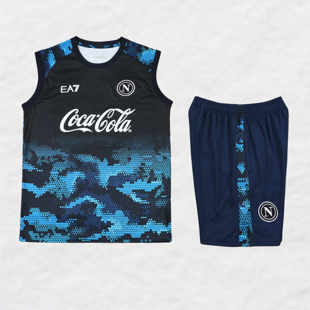 Conjunto de verano de la camiseta del Napoli 2024/25