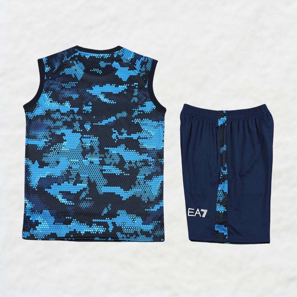 Conjunto de verano de la camiseta del Napoli 2024/25