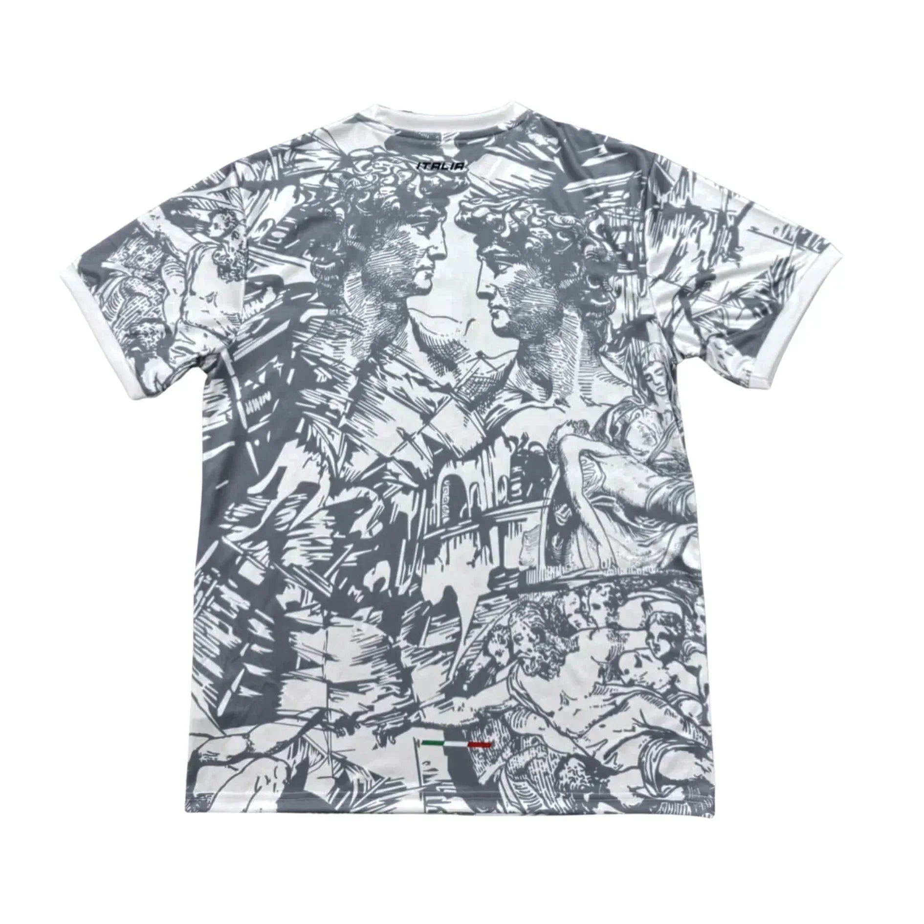 2025/26 Italia x Stussy Camicia - Edizione Limitata Grigia Romana