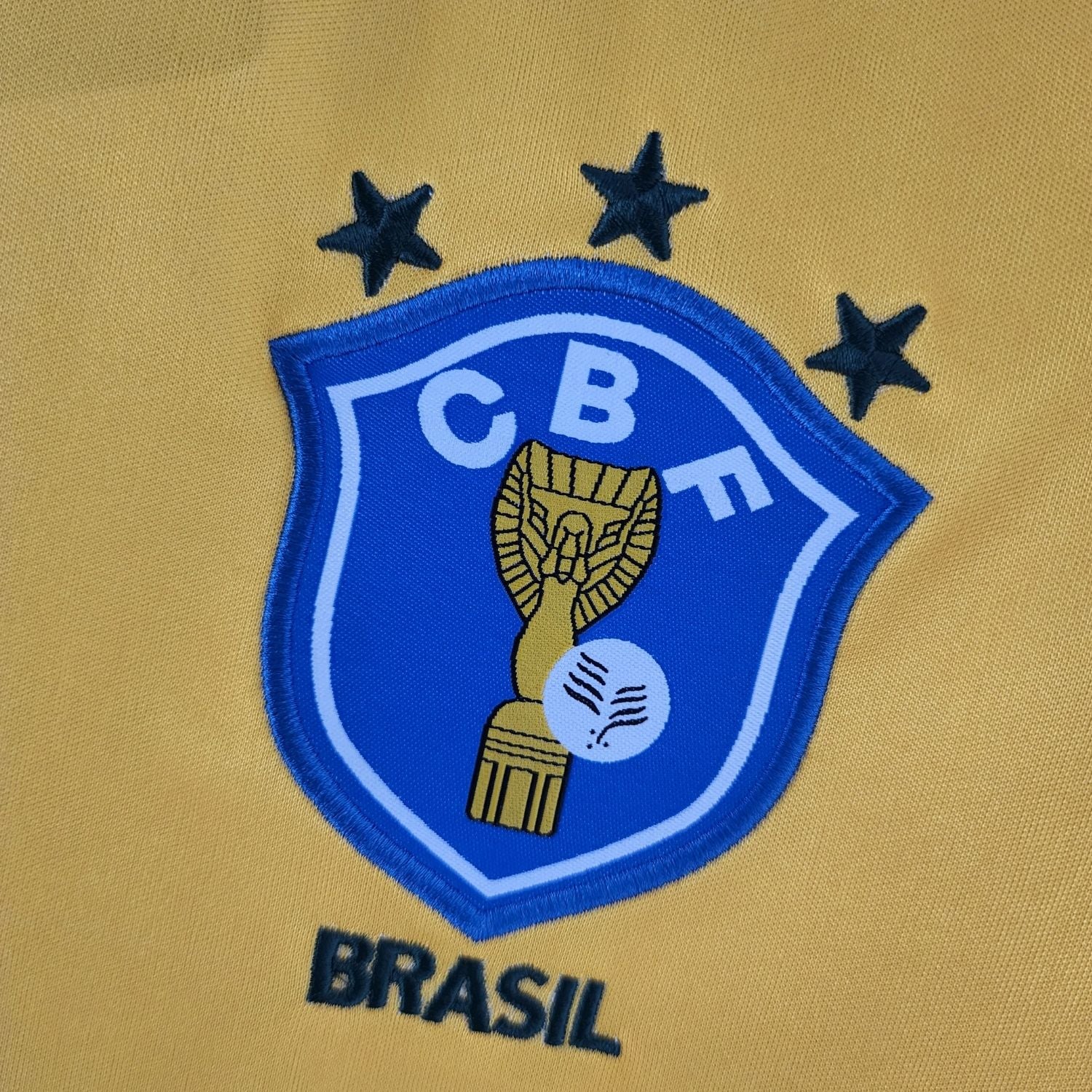 1986 Brasilien Retro Hjemmebane Trøje