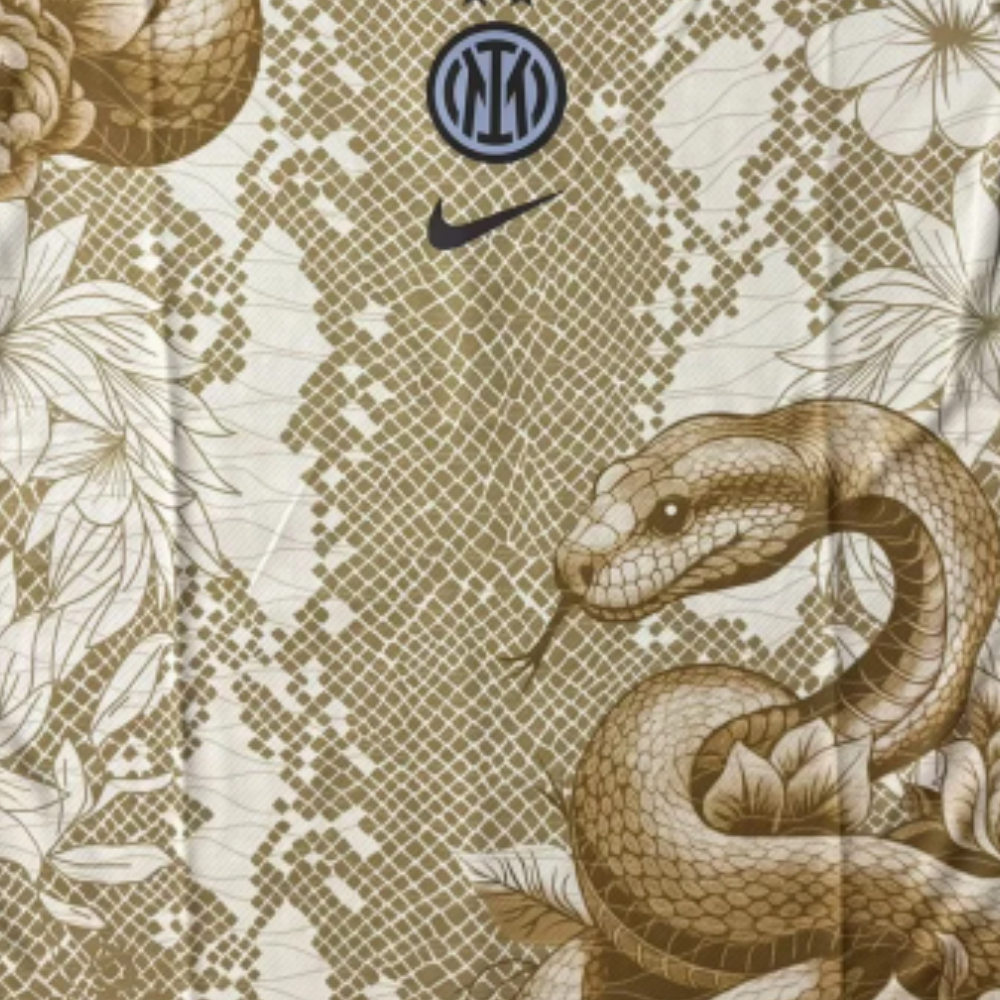 2025/26 Inter Milan Serpente DOro Special Edition Trøje
