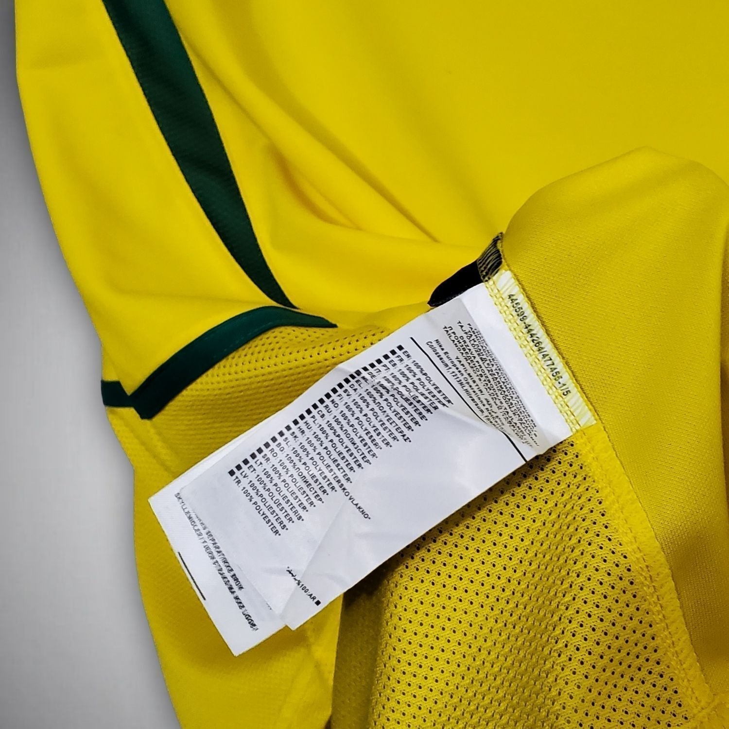 2004 Brasilien Retro Hjemmebane Trøje