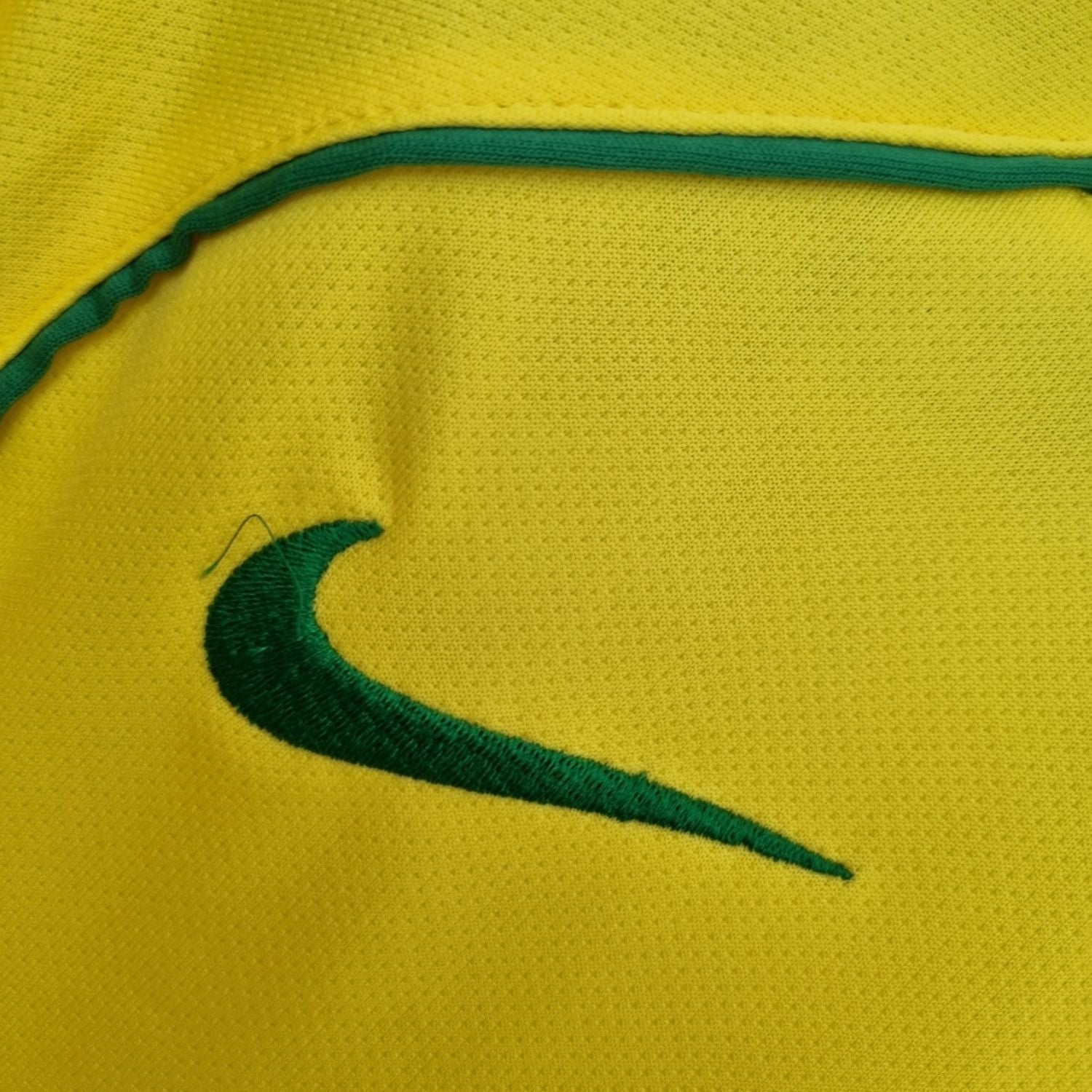 2004 Brasilien Retro Hjemmebane Trøje