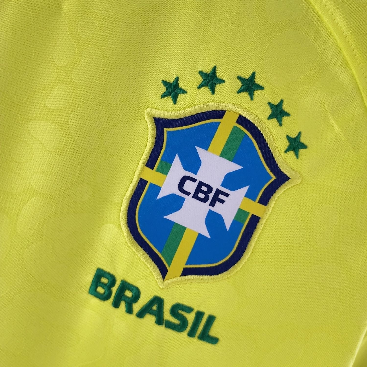 2022 Brasilien Retro Hjemmebane Trøje