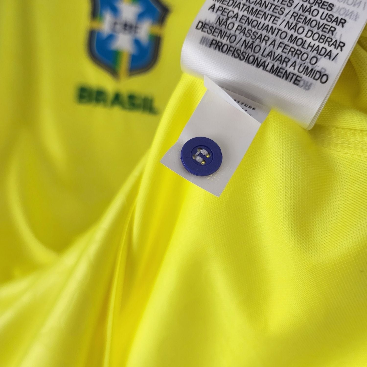 2022 Brasilien Retro Hjemmebane Trøje