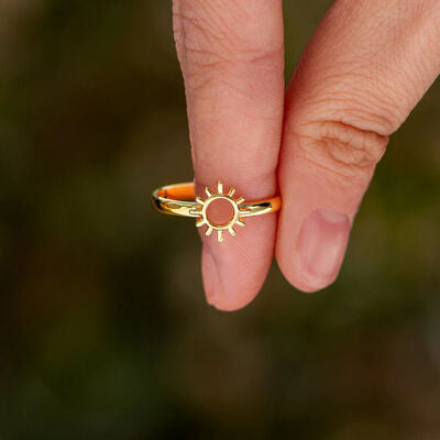 Guld Solstråle Ring