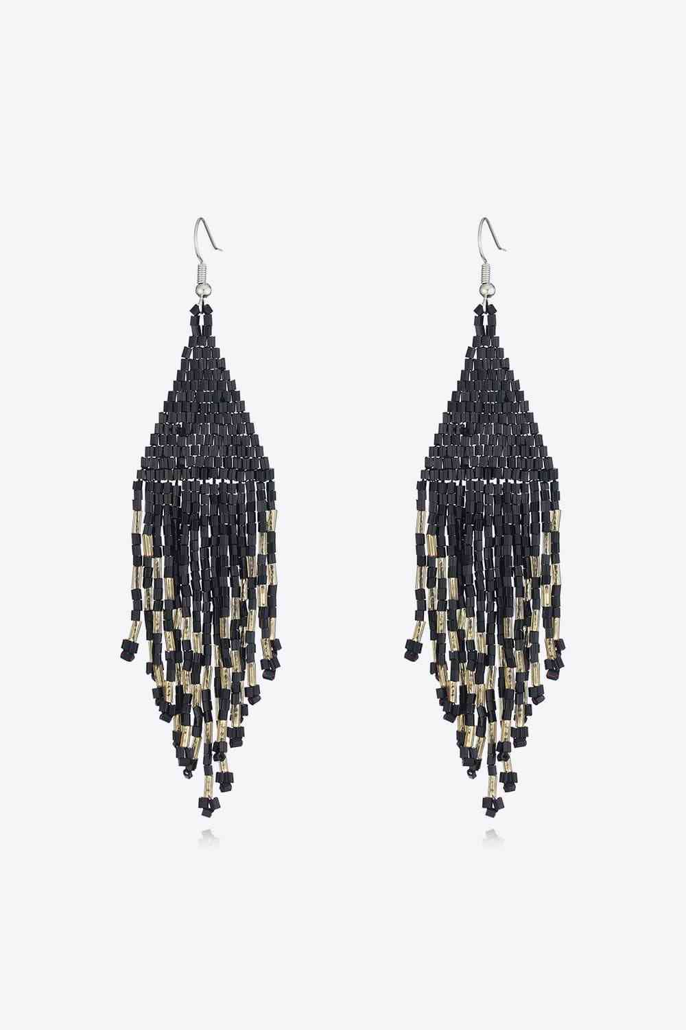 Beaded Drop Earrings