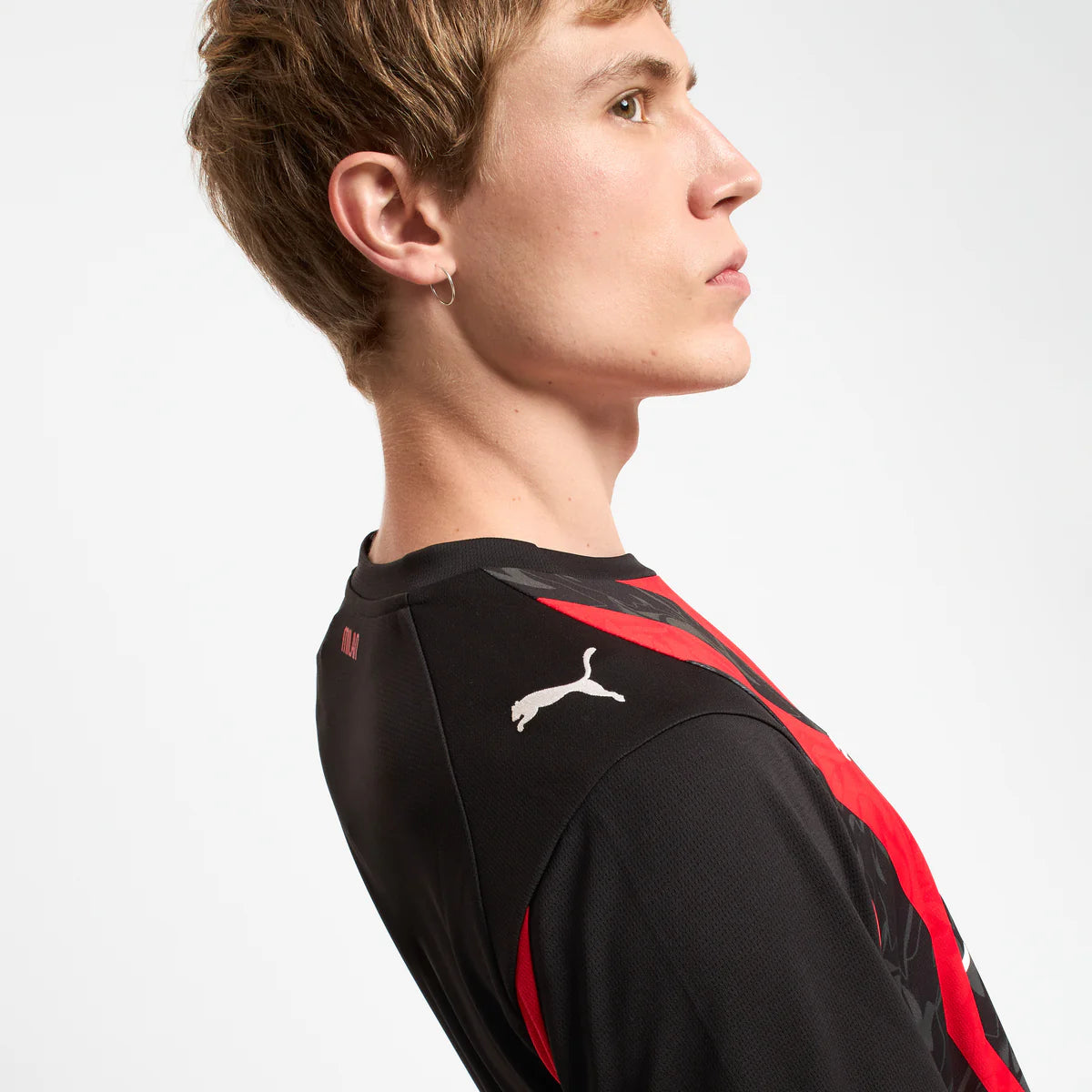 2025/26 AC Milan Long Sleeve Home Shirt