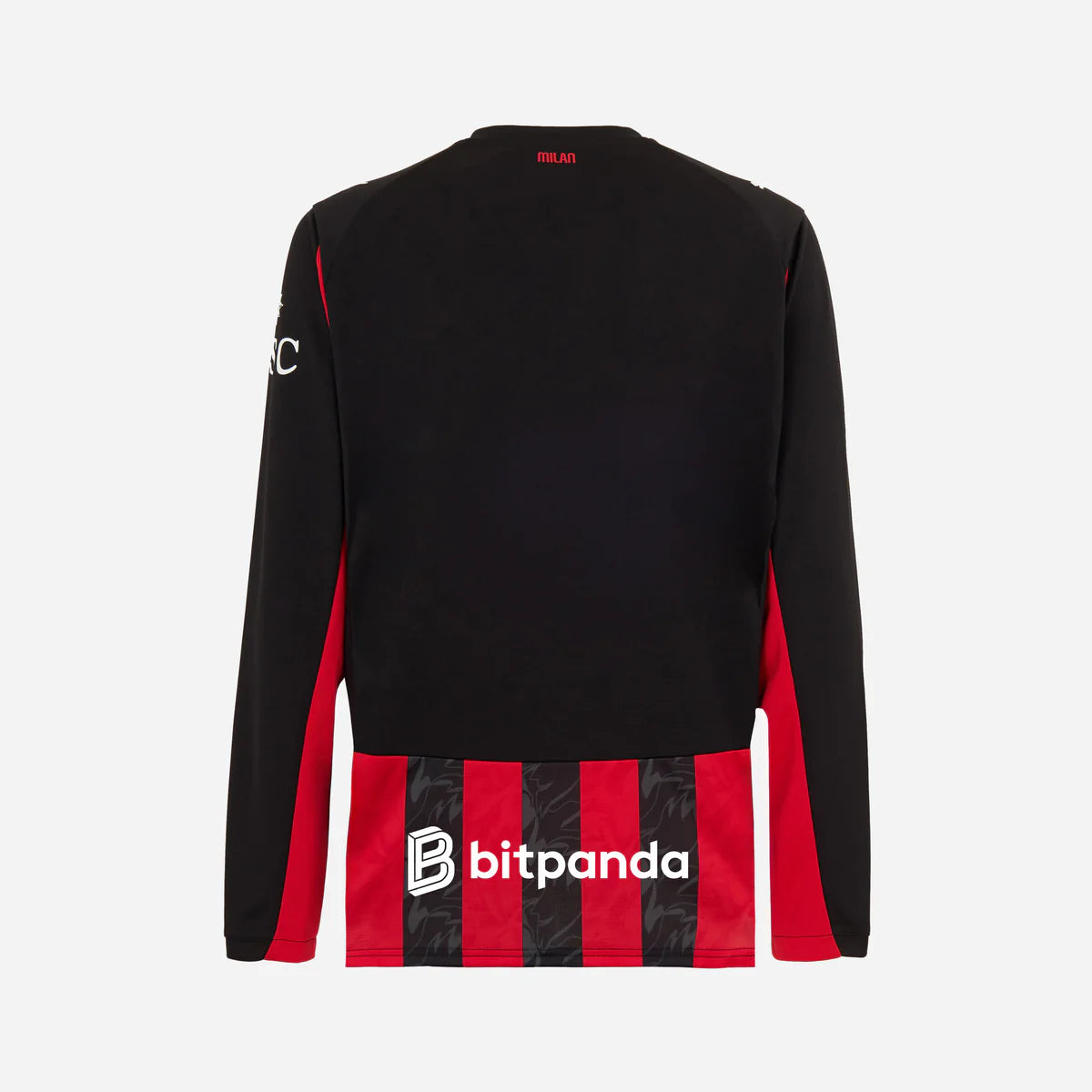 2025/26 AC Milan Long Sleeve Home Shirt