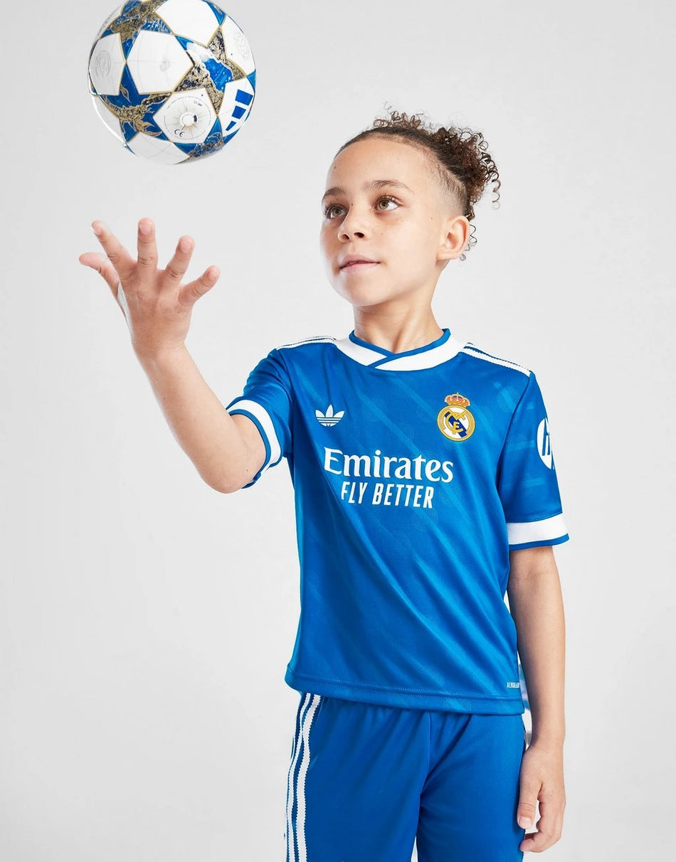 2025/26 Real Madrid Kids Voetbaltenue Derde