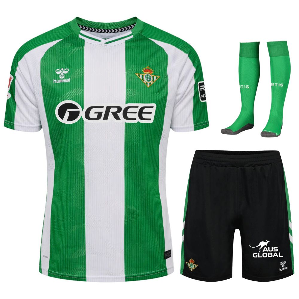2025/26 Kit Casa Real Betis per Bambini