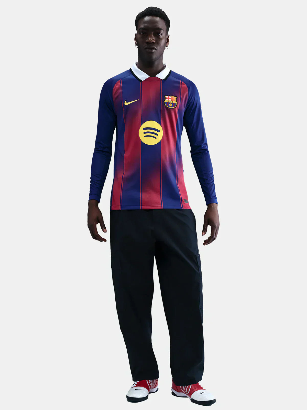 Maglia Casa Maniche Lunghe FC Barcelona 2025/26