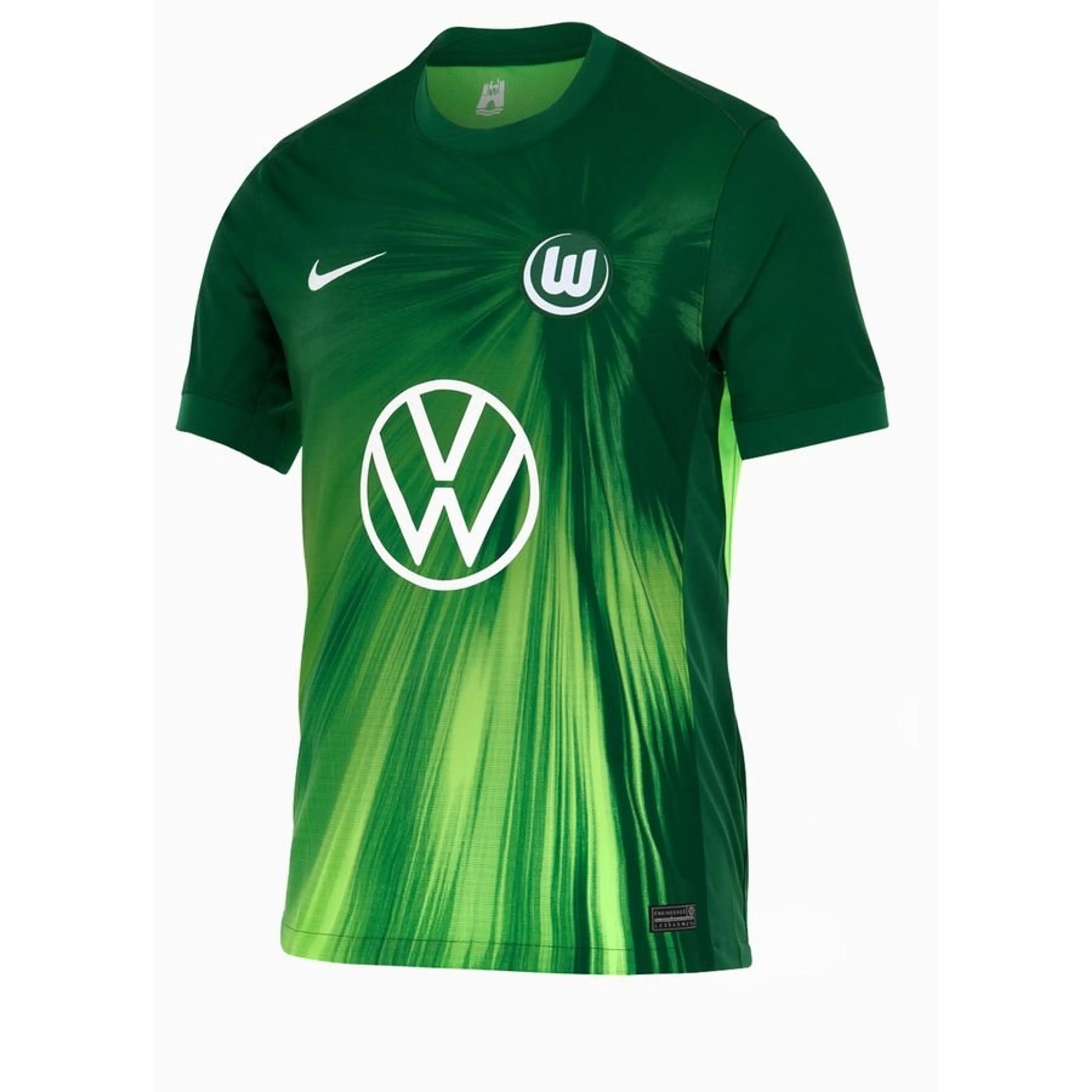 2025-26 VfL Wolfsburg hjemmebanedragt til børn