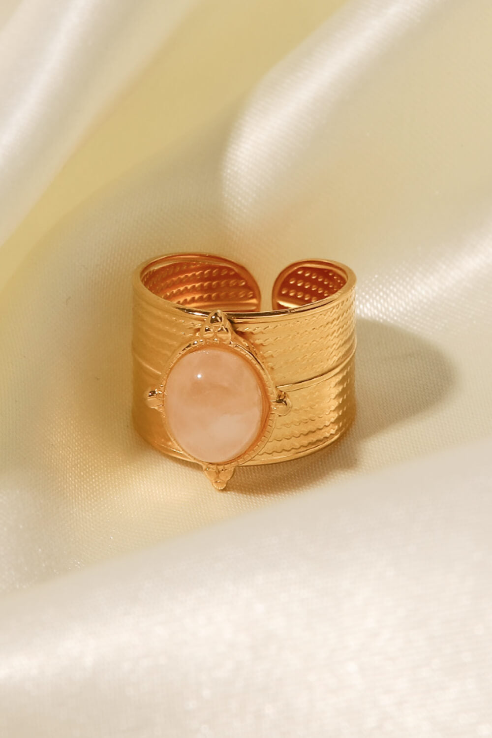 Guld Bred Åben Ring
