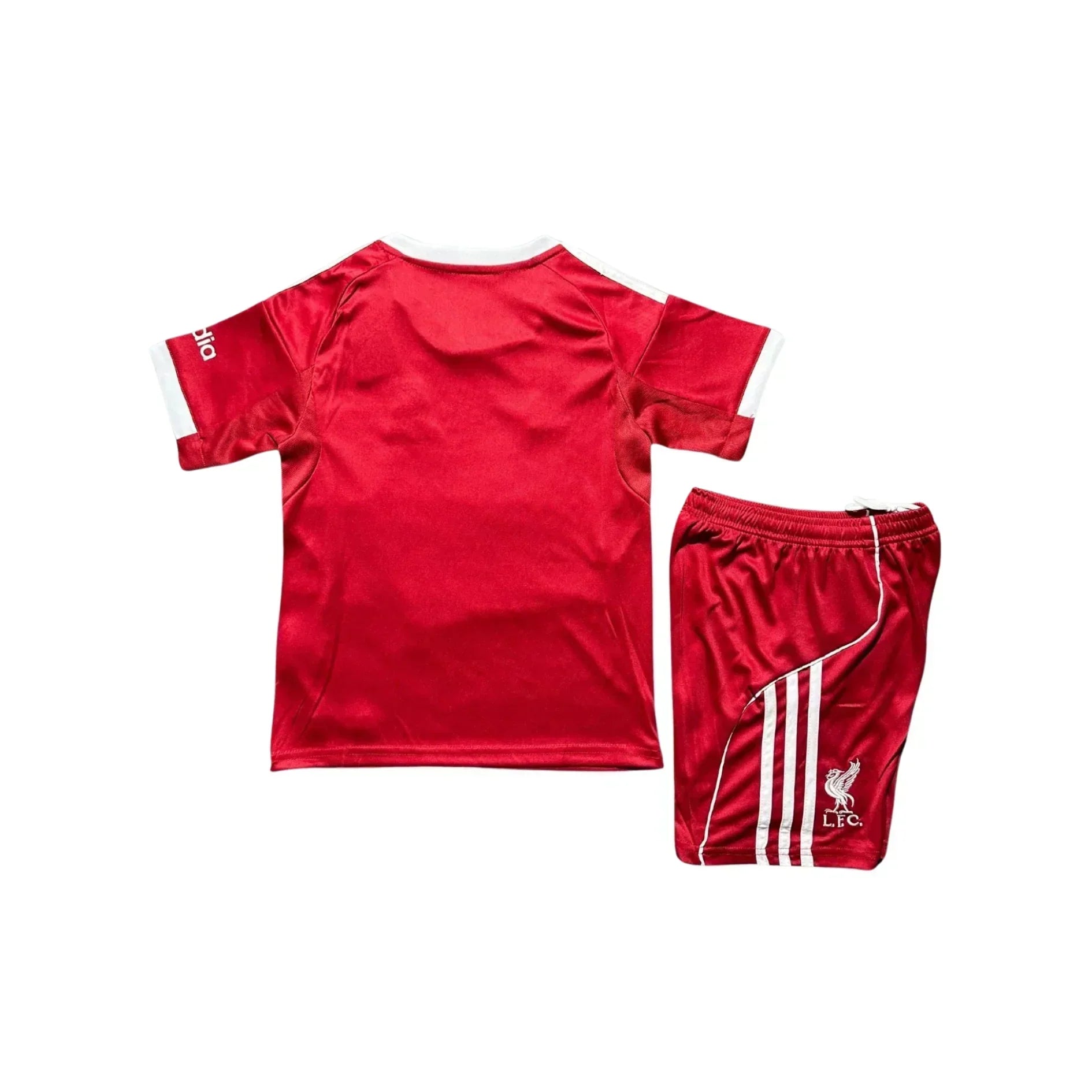 Kit da calcio casalingo per bambini Liverpool 2025-2026
