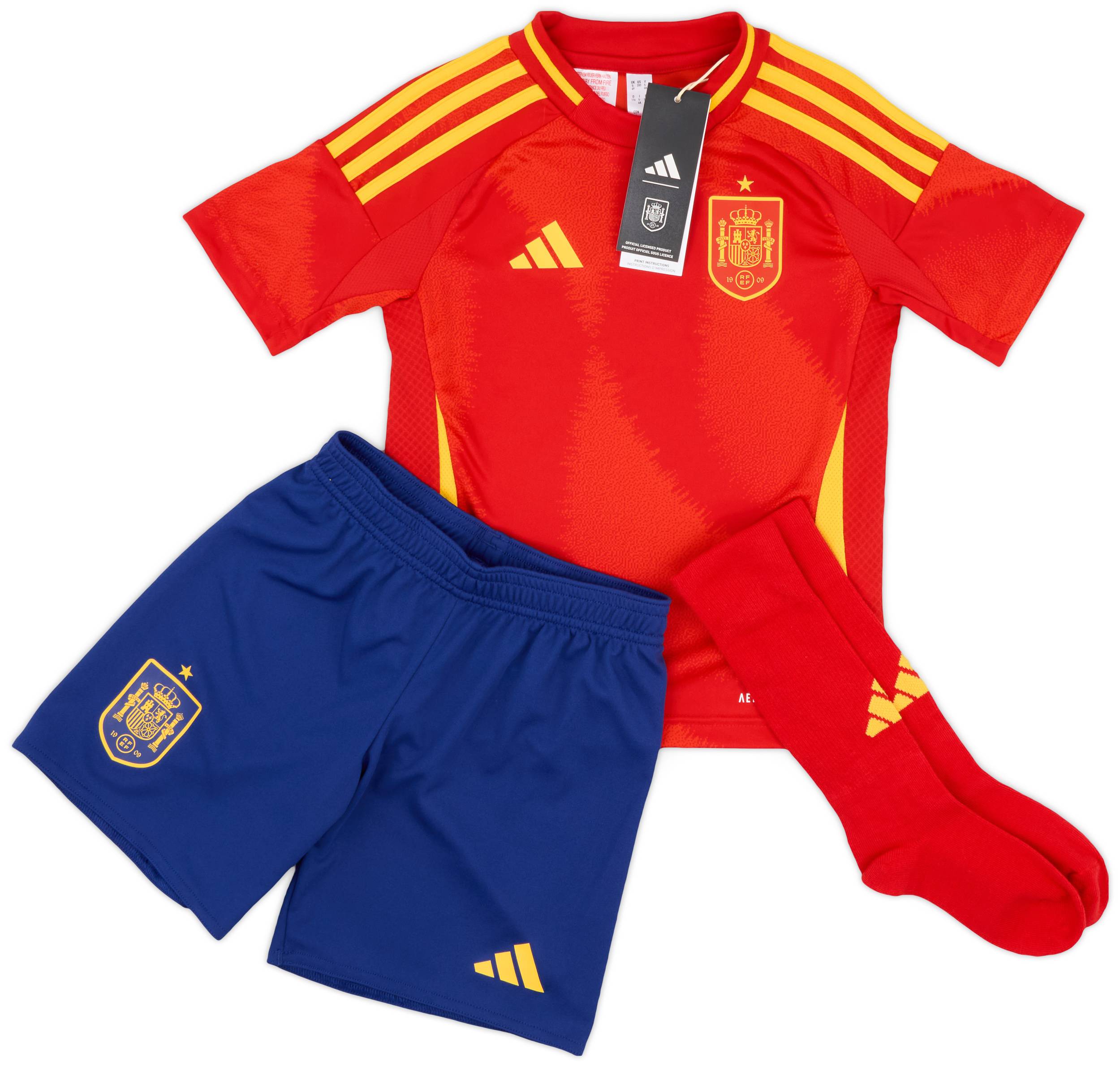 Kit calcio casa bambini Spagna 2024/2025