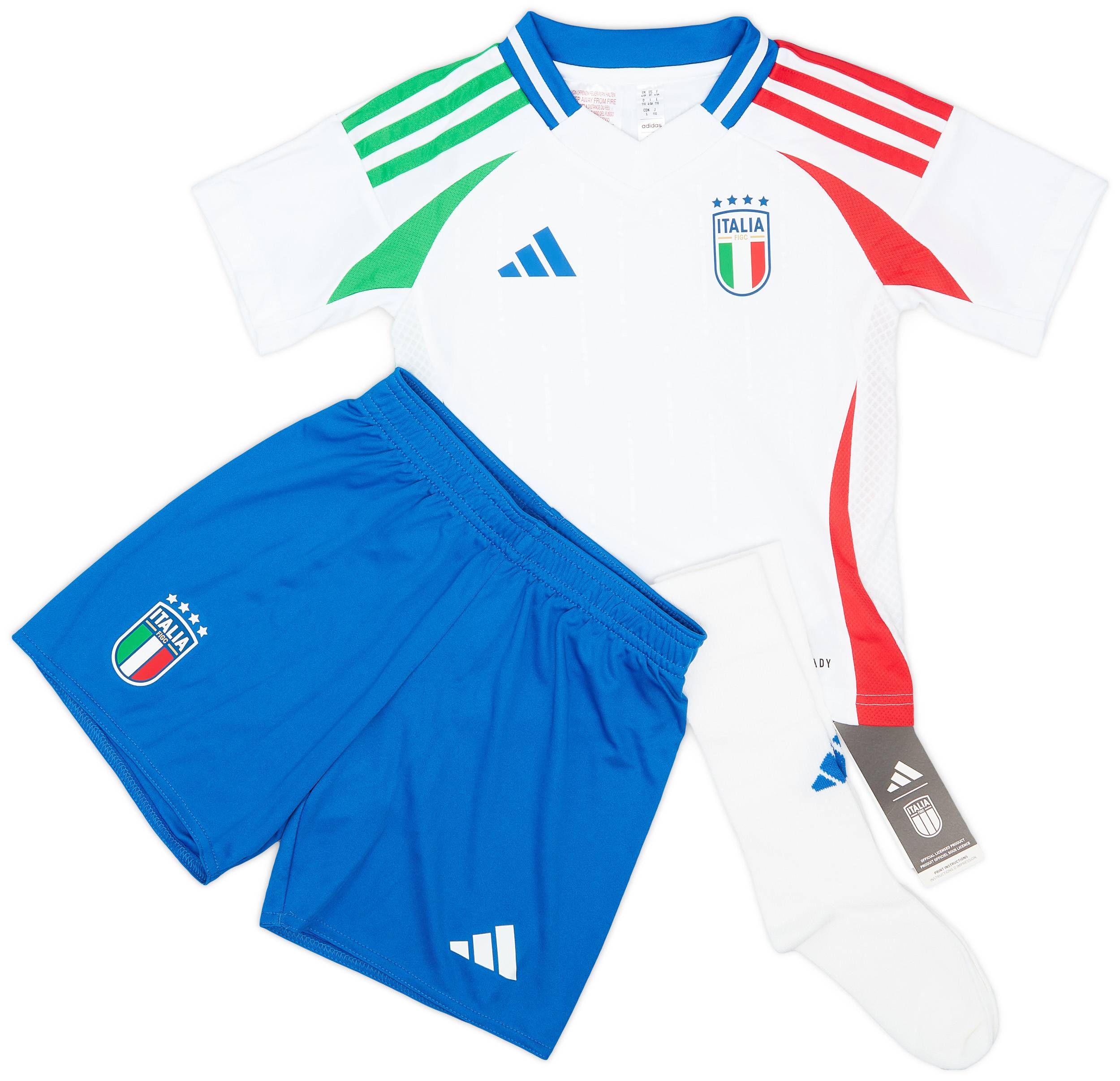 2025 Italia Kit Calcio Trasferta Bambini