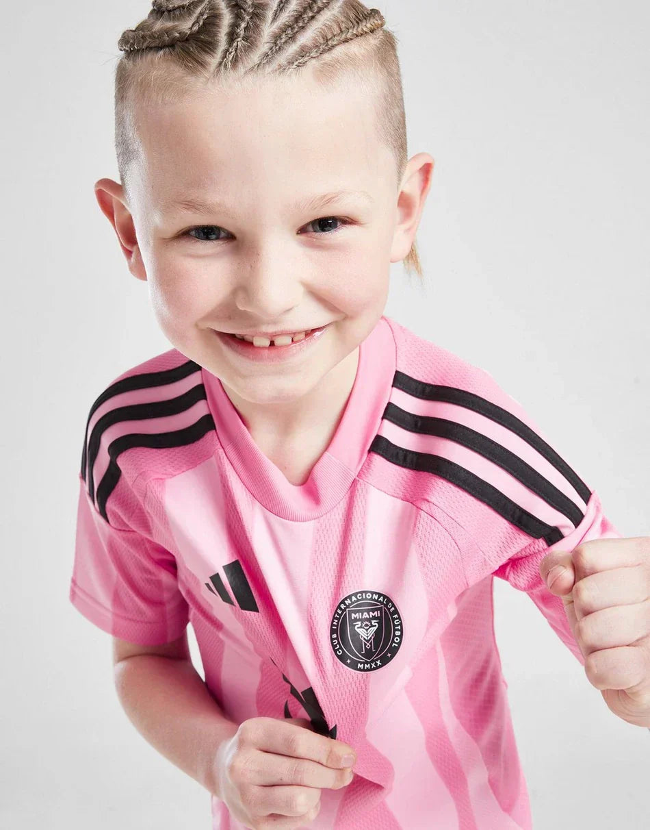 Messi #10 Inter Miami 2025-26 Kit Casa Bambini