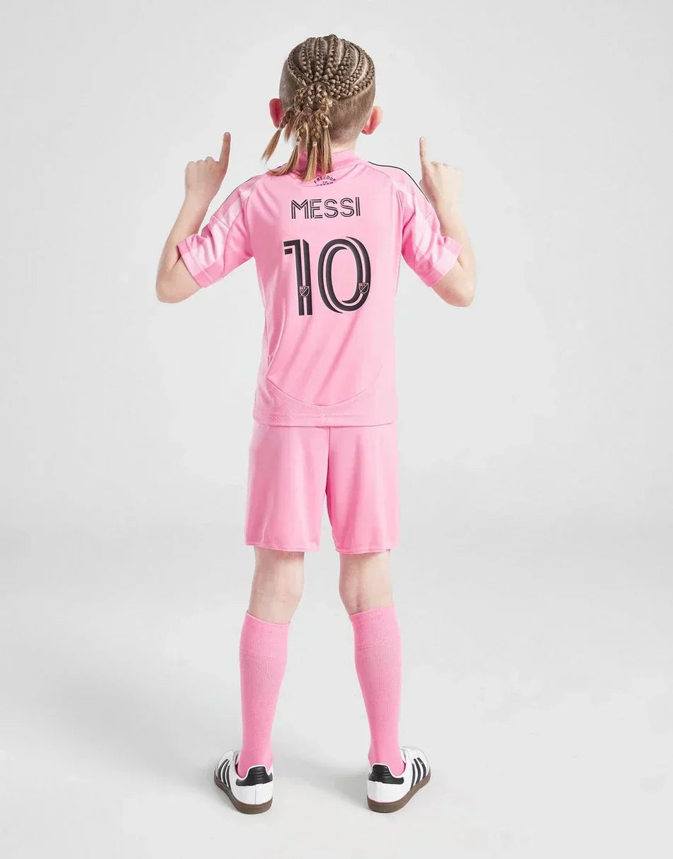 Messi #10 Inter Miami 2025-26 Kit Casa Bambini
