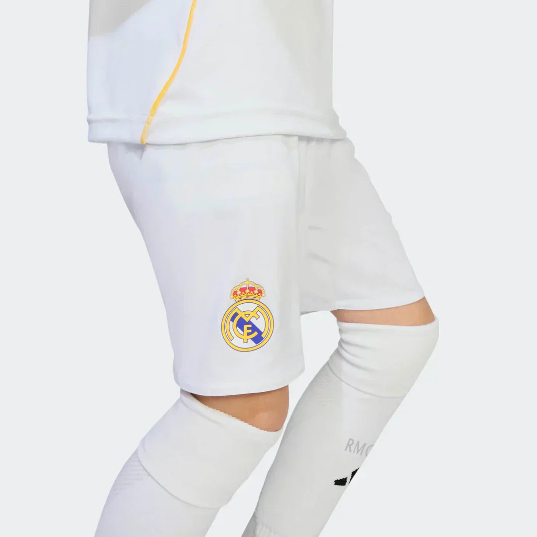 Kit da calcio casa bambini Real Madrid 2025-26