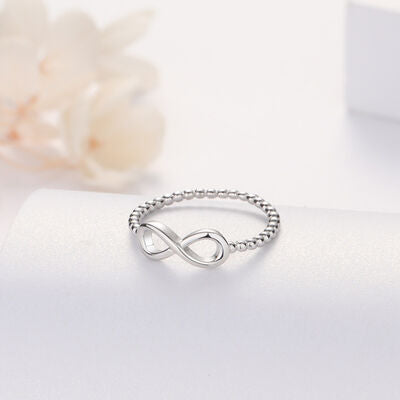 Number Eight Zircon Ring
