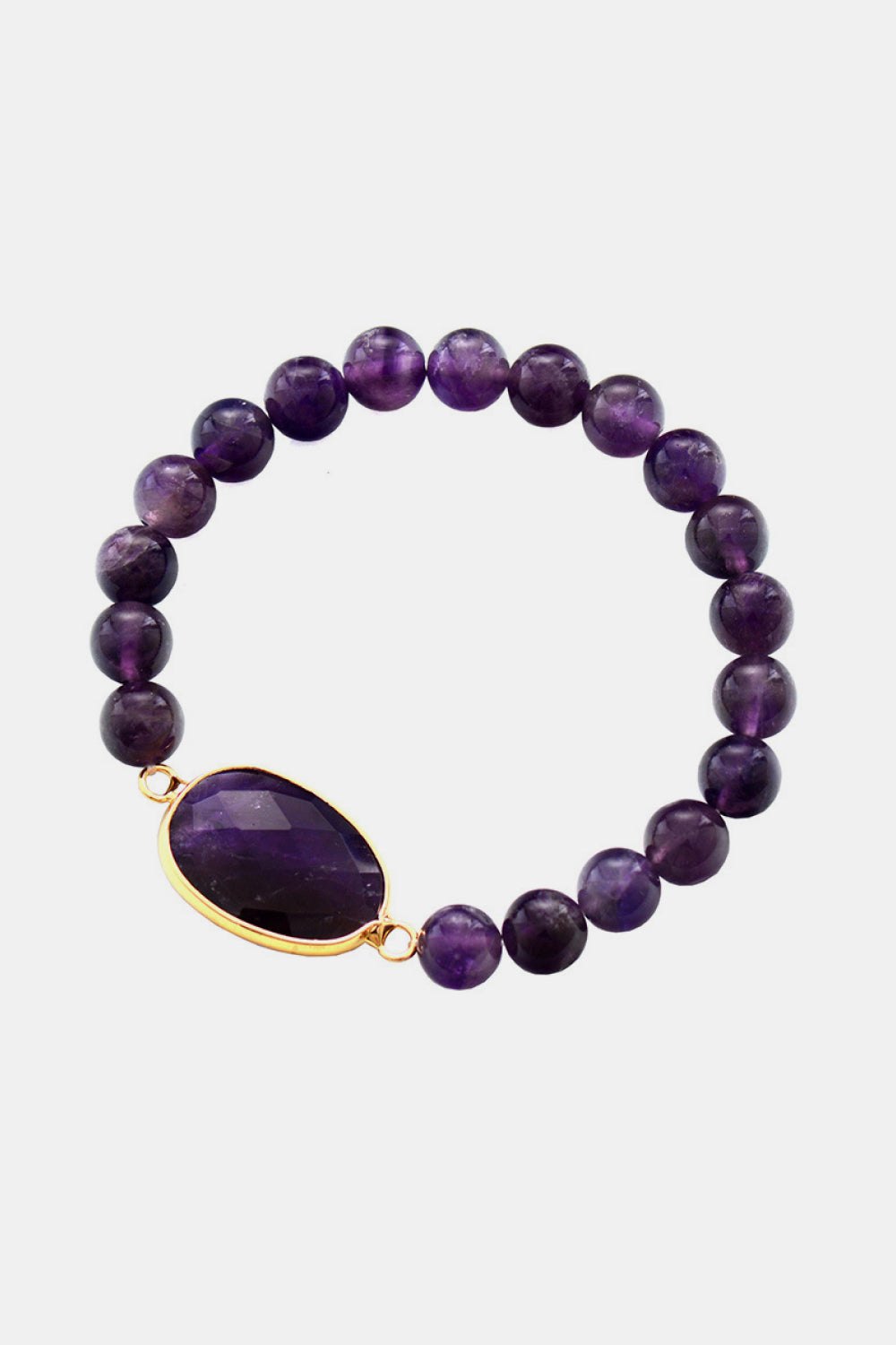 Handgemaakte Amethist Armband