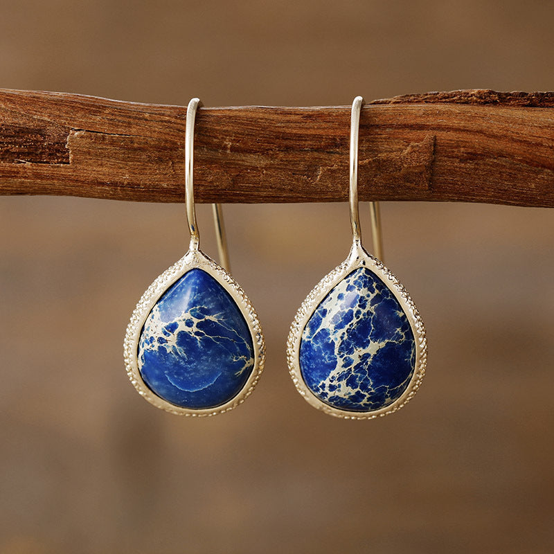 Copper Gemstone Drops