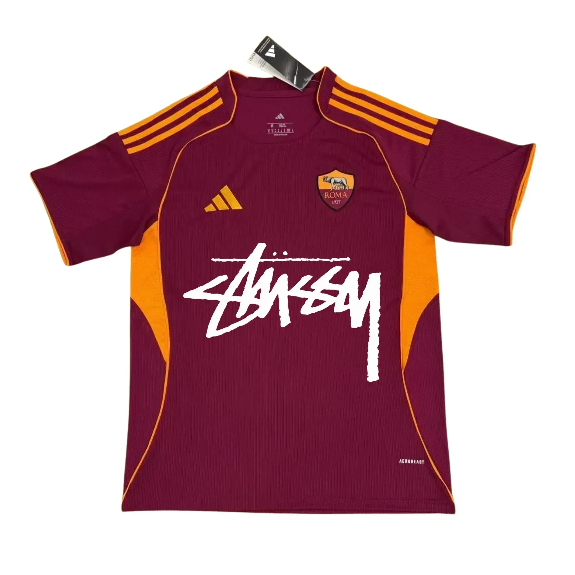 2026 Maglia Home Edizione Limitata AS Roma x Stussy