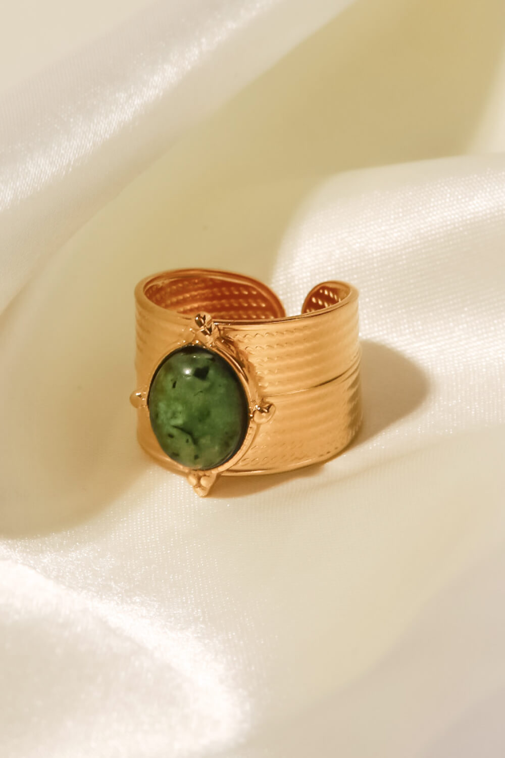Guld Bred Åben Ring