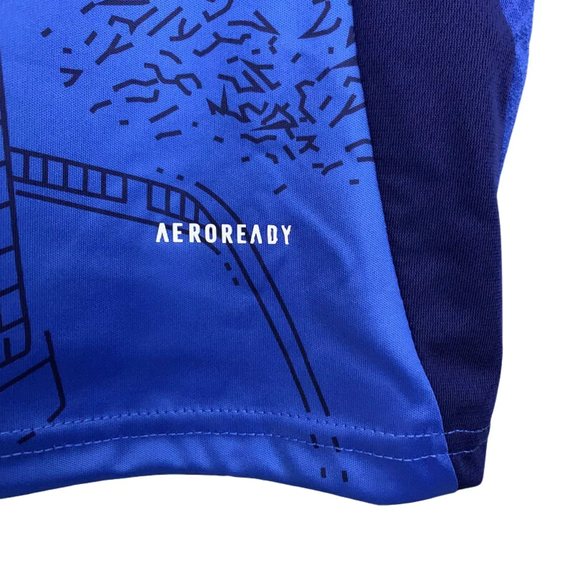 2025 Brasile Camicia Blu Gesù