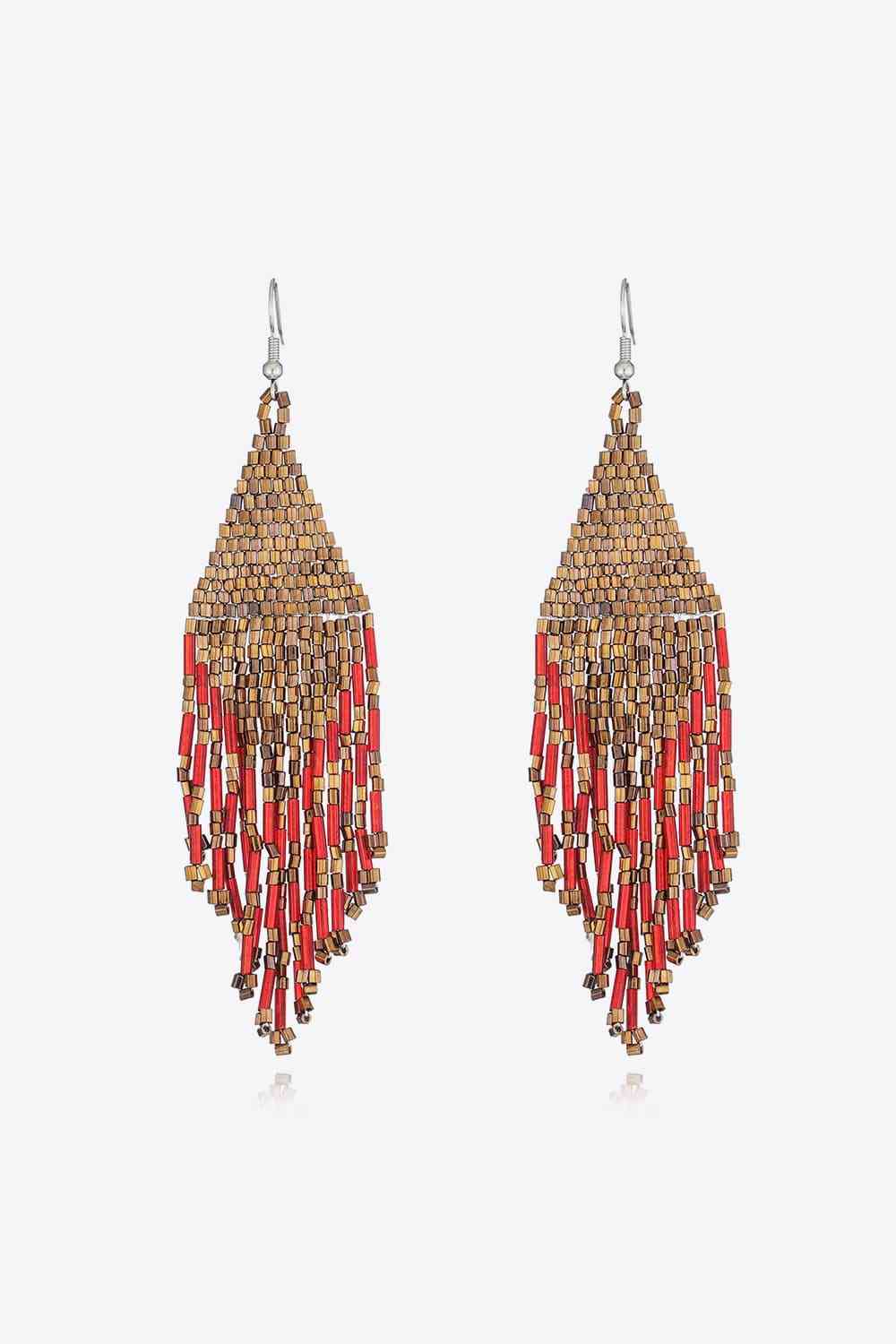 Beaded Drop Earrings