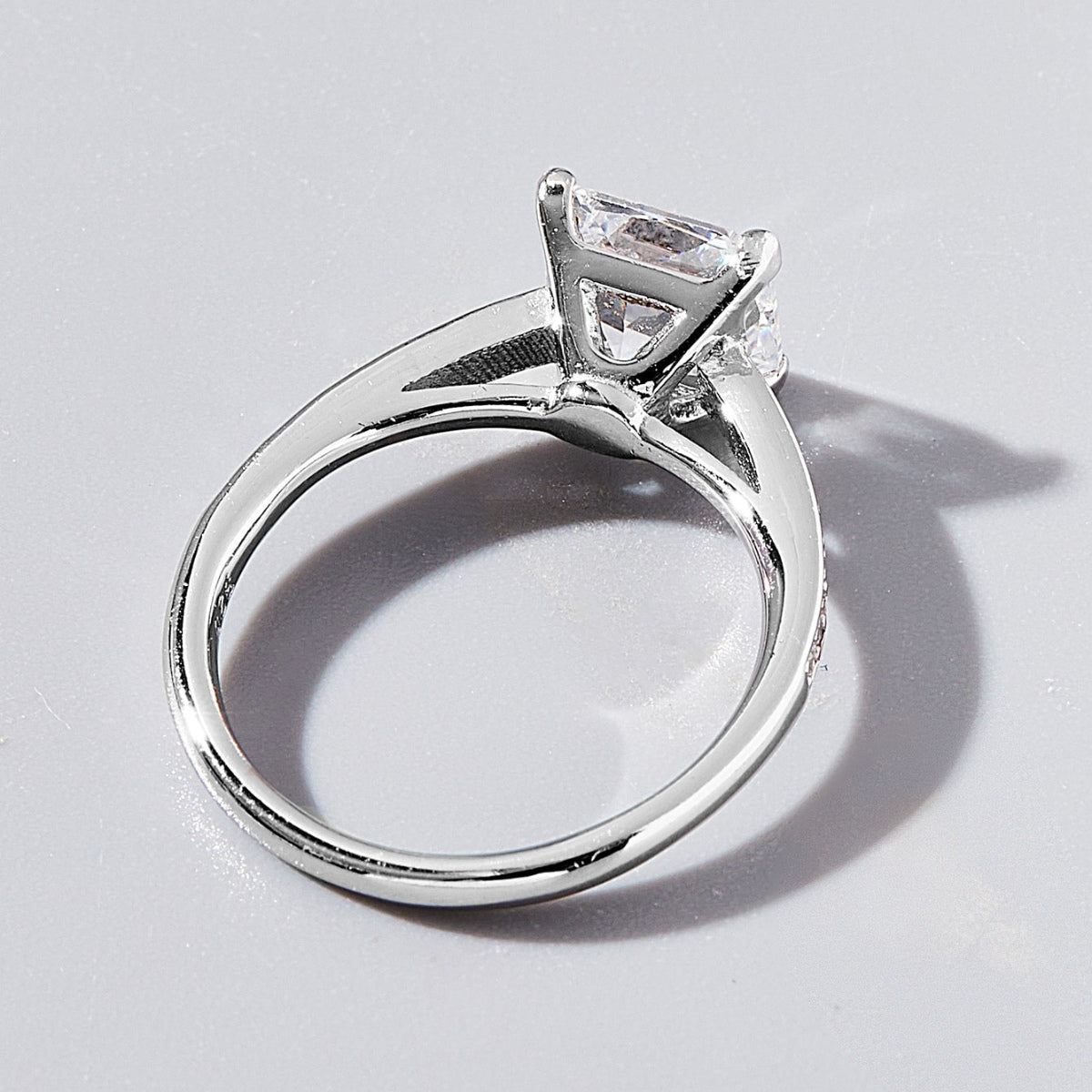 Zircon Sterling Sølv Ring
