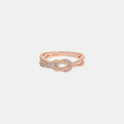 Zircon Sterling Sølv Ring