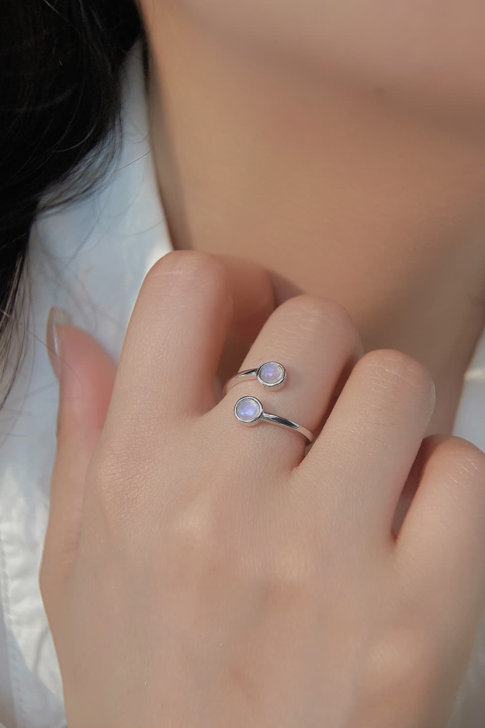 Månestens "Toi et Moi" Ring