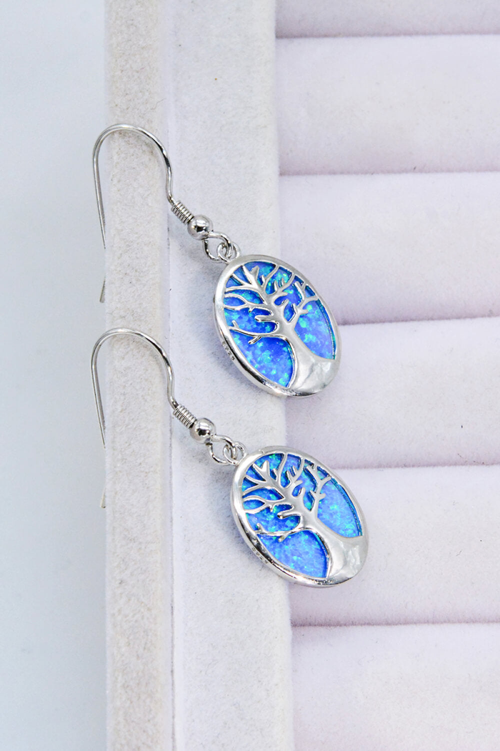 Gocce di Opale Blu Platino