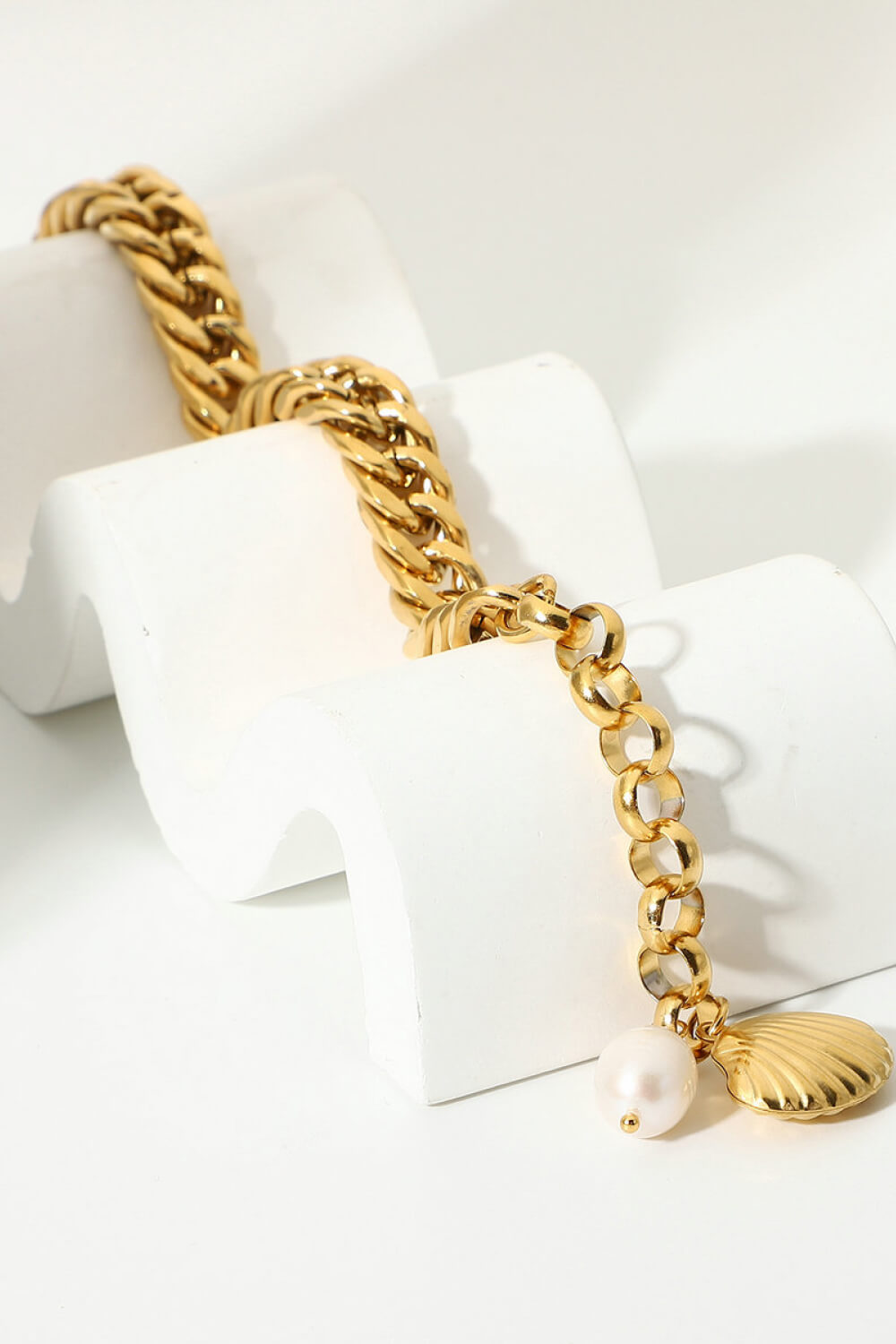 Guld Kæde Armbånd