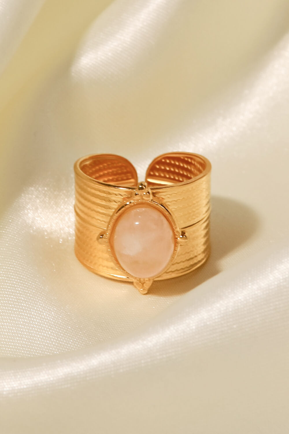 Guld Bred Åben Ring