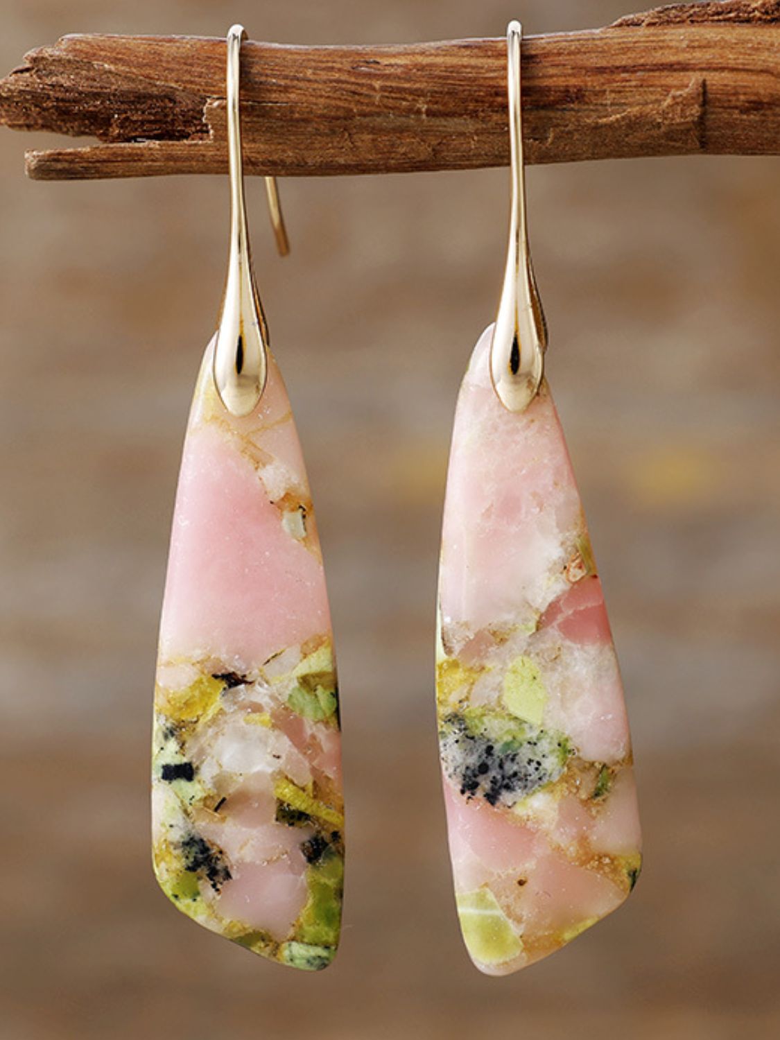 Geometric Dangle Hoops