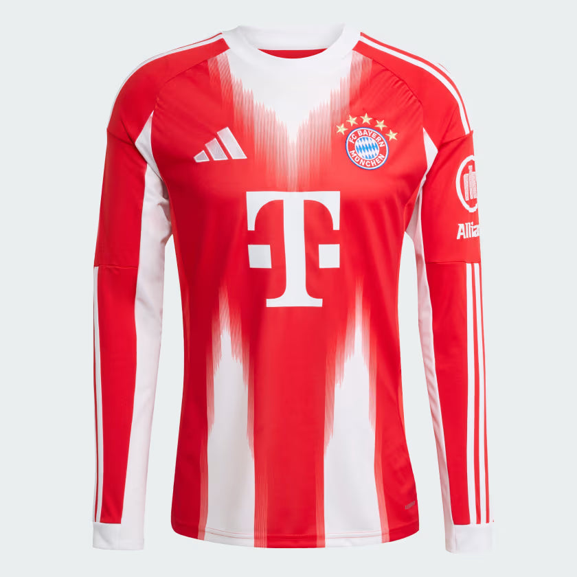 2025/26 Bayern München Long Sleeve Home Shirt