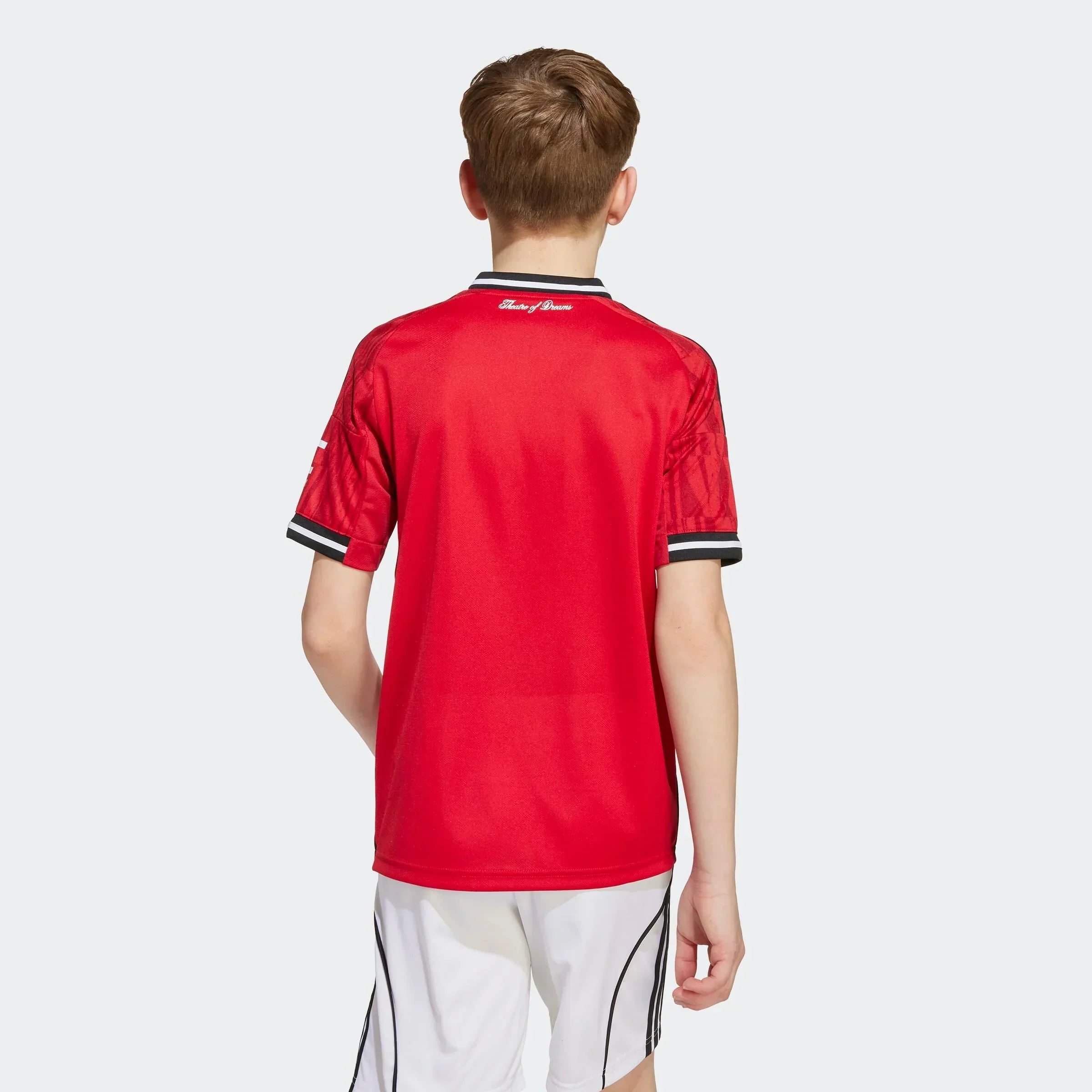 2025-2026 Manchester United Hjemme Børne Fodbold Sæt