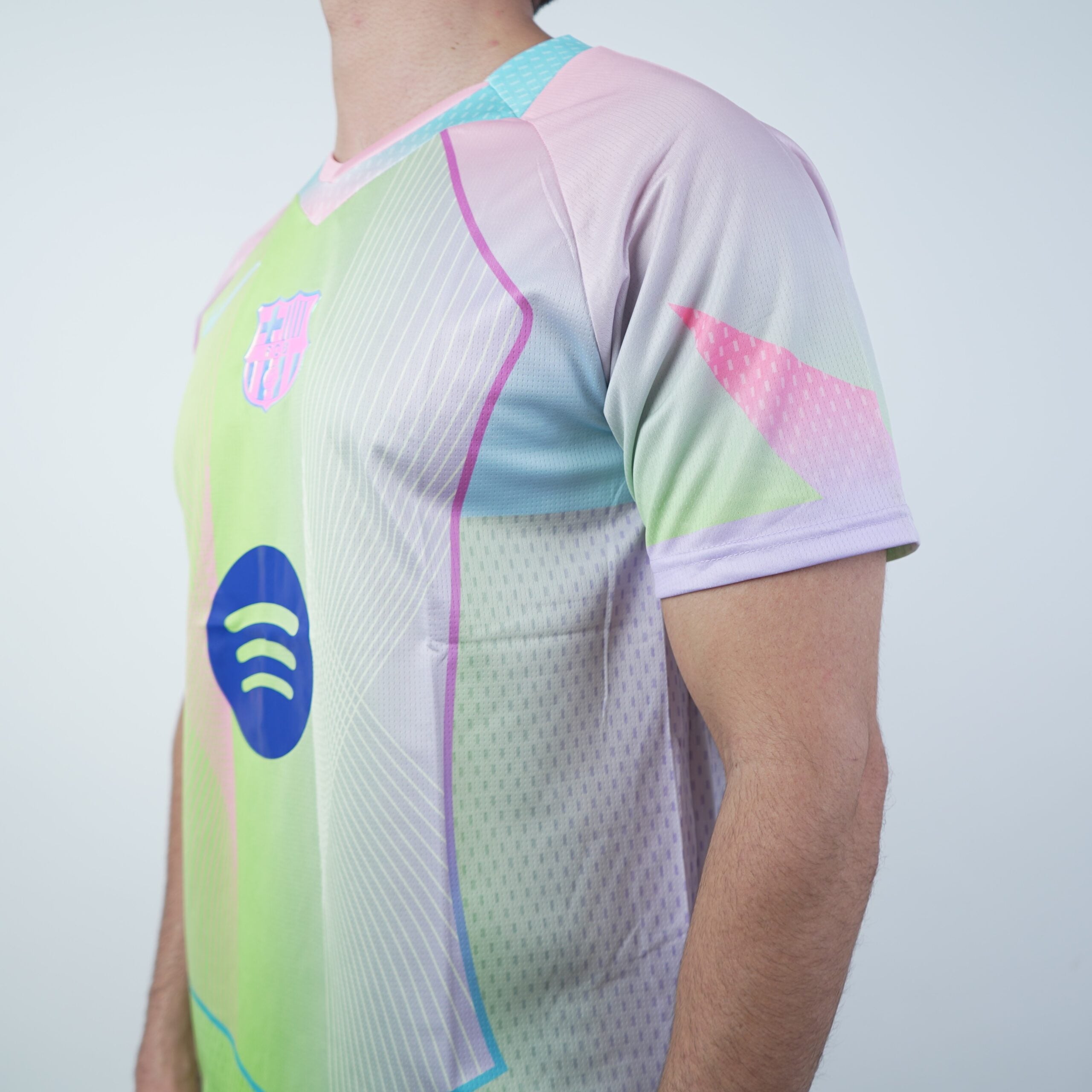 25/26 FC Barcelona Groene Droom Shirt - Spelerversie