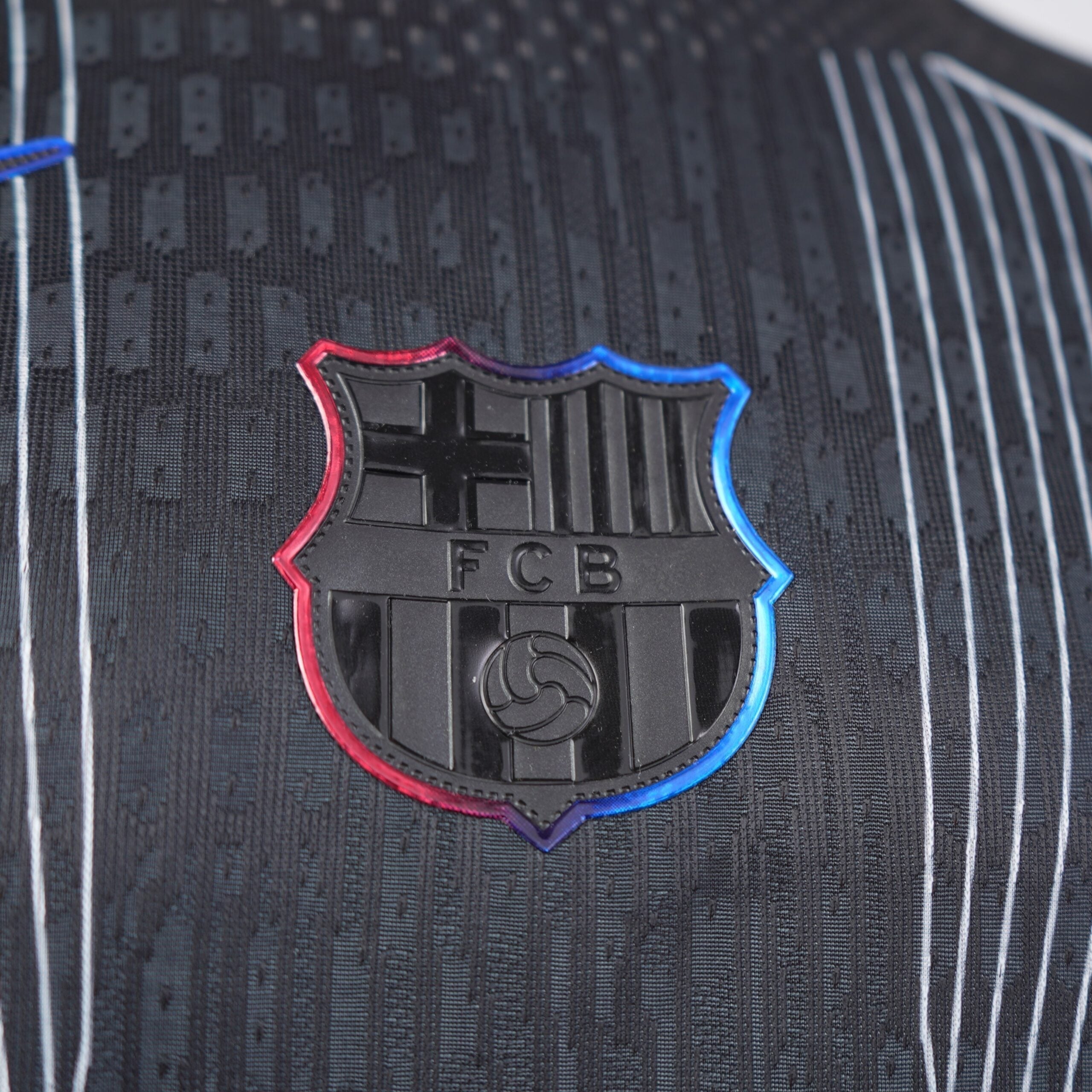 Maglia FC Barcelona 25/26 Nero Oscurità - Versione Giocatore