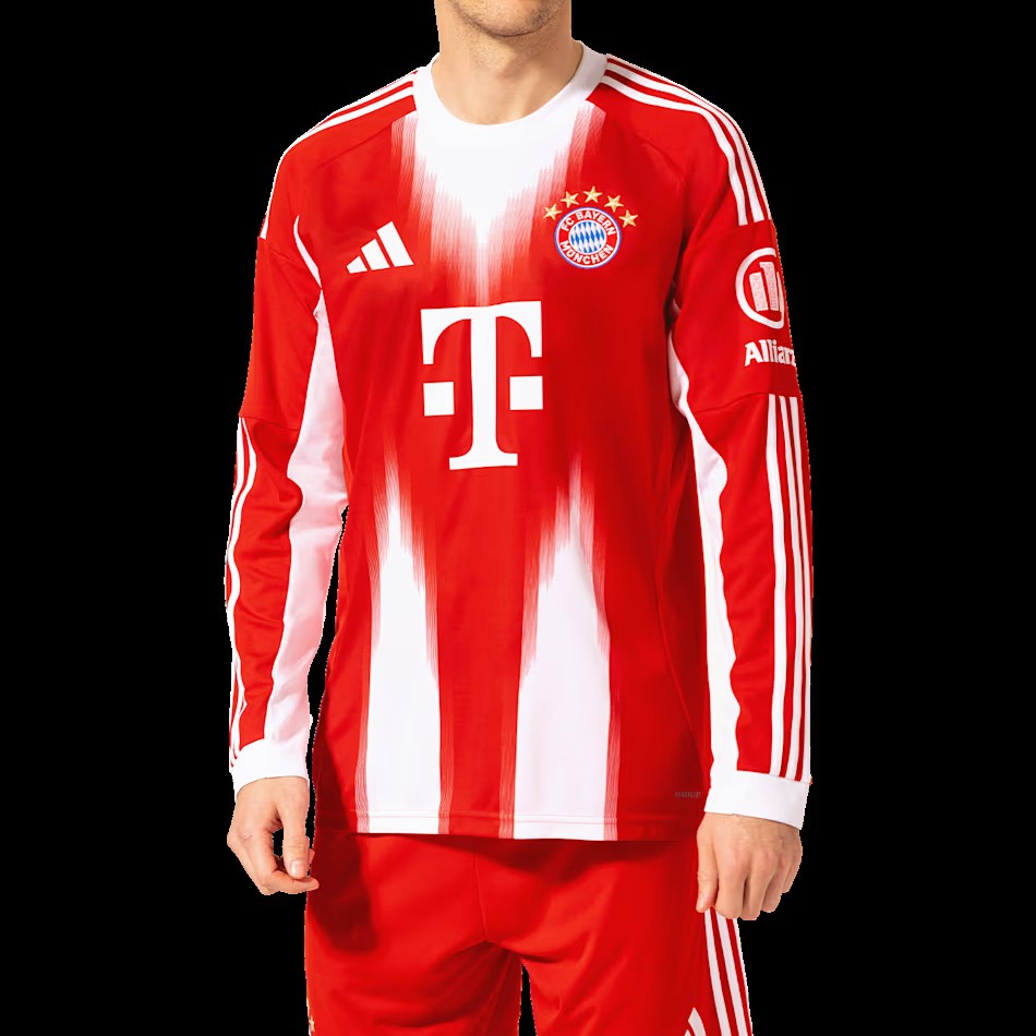 2025/26 Bayern München Long Sleeve Home Shirt