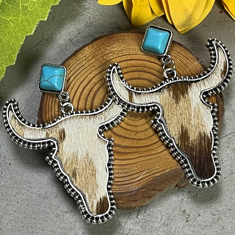 Bull Turquoise Ear Drops